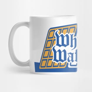 White Waffle Mug